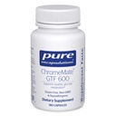 Ensulasi Murni Kromemate GTF 600 124; Tambahan untuk Metabolisme dan Otot Lean * 124; 180 Kapsul