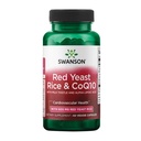 Swanson Tradisional Rice Yeast Merah & CoQ10 dengan Thistle Milk dan Alpha Lipoic Acid 60 Veg Capsules