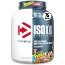 dymatize x Fruity Pebbles ISO100 Whey Protein Powder Isolate, 25g of Protein, 5.5g BCAAs, 120 Cal., Gluten Free, 1g Fat, 1g Sugar, 2g Carb (75 Pelayan)