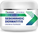 Seborhehevic Dermatitis Face Cream - Face, Scalp & Body Moisturizing Treatment for Flaky, Itchy Skin - Daily Lotion for Psoriasis and Dermatitis Relief - Men and Women - 3.4 Fl Oz