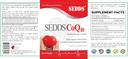 SEDDS ® CoQ10 Ubiquinol Cardiovaskular Suxtgel, Daily Vitamin for Heart Health and Energy (60 Count), Sangat Absorpsi Air Air-Soluble Softgel untuk Tekanan Darah Tinggi dan Kolesterol