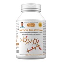 DANREW LESSMAN Metyl Folate 1000mg - 240 Capsules - 1000 mcg L- Methyl Foundle, Providal Estiamin B9. Mendukung Hati sehat, Otak, kekebalan dan Kehamilan. Mudah untuk menelan Kapsul