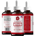 Pyrmfee Chlorofil Liquid Drops -Made in USA, Mint Flavor, Clorofil Chlorofil 124; Energy Booster, Imune Dukung, Natural Deodoran, Kecamilan Relief 124; Non GMO & Vegan - 120