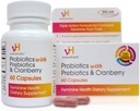 VH Esensial Progories dengan Pregities dan Cranberry Feminin Supplemen Kesehatan, 60 Cacah
