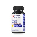 Kuantum Nutrition Labs Plant DHA - Non- GMO Vegan DHA dengan Omega 3 Fatty Acids, Algae Based DHA for Women, Natural DHA Supplemen bagi Vegan - 60 Vegetarian Softgel Capsules