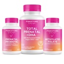 Pink Bangau Total Prenatal, Probiotic & Metil Folate - Pregnancy Wellness Bundle