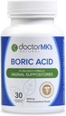 Doctors MK 's Natural Borial Acitage Suppotory (600mg) for Healthy Feminine pH Supsules. 30 Vagaginal Suite