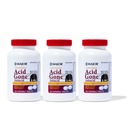 Acid Acid Gone Extra Power Antax Chewable Tablet - Anti- Acid Reflux Medicine for Adults - Upset Stomach, Acid Indiustable, and Heartburn Relief - Long-Lasting - 100 Count (3 Pack)
