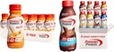 Premier Protein Shake Minain Caramel 22g Protein 120 Calorie Pack of 12 & Protein Shake 8 Flavor Variety Pack 30g Protein 24 Vitamin & Minemins