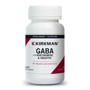 Kirkman - GABA dengan Niacinamide & Inositol - 250 Capsules - Support Relaxation - Support Restful Sleep - hypoallergenic