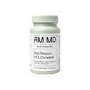 Amy Myers MD Acid Restore dengan Betaine & HCL - Tambahan untuk Digetical & Gut Health Support - dengan Slippery Elm Bark - Non-GMO, Gluten- Free & Non-Dairy - 60 Capsules (60 Pelayan)