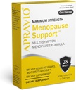 Dukungan Menopause, Bantuan Menopause bagi Perempuan, Mengurangi Panas Flashes, Sweats Malam & Mood Swings, Maksimum Kekuatan Hormone keseimbangan, 28ct