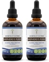 Rahasia suku Shepherd Purse Alcohol- Ekstrak Liquid Bebas, Shepherd 's Purse (Capsella Bursa- Pastoris) Rim Herb (2x4 FL OZ)