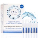 Rain Preservative Free Eye Drops for PAST Dry Eyes - More Natural Eye Drops for Dry Eye Relief - Proprietary Formula Relieves Dry, Itchy Eyes - Take Back Your Eye Comfort
