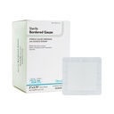 DermaRite 's Sterile Breared Gauze Dressing with Adhesive Border - Fleksible Non-Linting Material, First- Aid, Dikemas secara individu - 2 in. x 3- 3 / 4 in., 1 Count, 50 Paket, 50 Total