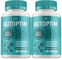 Gutoptim Advanced Probitic Capsules, Gutoptim Progetic Support untuk Pil Kesehatan Digetical, Review Gutoptim, Tambahan Gut & Digetives (2 Pack - 120 Capsules)