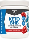 Ketologic Keto BHB (Patriot Pop Flavor) 30 Hamba - Tambahan Keton Exogenous dengan goBHB, Beta- Hydroxybutyrate Salts