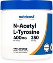 Nutricost Pure N- Acetyl L- Tyrosine (NALT) Powder 100 Grams