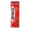 Bengay Ultra Strength Topical Pain Relief Cream, Analgesic Non-Greasy Toasy untuk Minor Arthritis, Muscle, Joint and Back Pain, Camphor, Menthol dan Methyyl Salicylate, 4 OZ