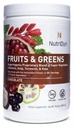 NutriDyn Fruit dan Hijau Super vegetox Campuran Super sayuran, Chlorella, Kelp, Turmeric & Kale, Sertifikasi Organik 306.4 Grams