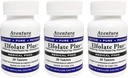 Ditambah £3mg 3 Pack L- Methylfolat Methyl Memthellfolate Medical Food Supplement Professional Professional Energy Preactive Enable 30 tablet