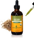 Herb Pharm Certified Organic Celery Seed Extract for Urinary System Support - 4 Ounce