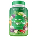 Superfood MD Vegies Suplement - 90 Veggie Capsules - Supports Energy Levels, Beta Carotene, Vitamin & Mineter- Soy Free - 90 Count