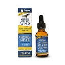 Path Natural Silver Wings Colloidal Silver Liquid - Enhanced Immune Supplemen - 250ppm (1250mcg) - 1oz Dropper