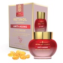 Retinol & Vitamin E Anti- Aging Eye Cream - Reduces Puffiniss, Fine Lines & Crow 's Feet - Dermatologist Test, Korea Skin Care for All Skin Types - 1.0 Fl. Oz