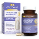 Produksi Daily Nouri Menopause untuk Perempuan 124; Keseimbangan Hormonal, Hot Flashes, Night Sweets & Gut Health 124; 3 Clinically Studies Strains + Resveratrol & Omega 124; 30- Day Supppply