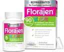 Probiotik Floragen Kids, 6 Billion CFUs, Refrigerated Programmated for Kids, Multi Culture Probiotic Suplement, Relieves Occational Gas, Bloating & Constipation, Support Gut Health, 30 Ct (3 Pack)