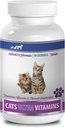 Treats Teeth Cleaning - Ultra Vitamin for Cats - Minetary Sehat dan Vitamin Formula - Chews - cat Kalsium - 1 Botol (90 Treats)