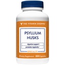The Vitamin Shoppe Psyllium Huss - Plantago Ovata Fiber Suplement That Supports Regularity & Healthy Cholesterol, 840 mg per Serving - Gluten Free (300 Capsules)