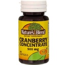 Nature 's Blend Cranberry Konsentrasi 500 mg 60 Sgels