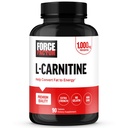 ForCE FacTOR L-Carnitine Tambahan, L Carnitine Tarttin 1000mg Capsules untuk Mengkonversi Fat Into Energy, Dukung Muscle Recovery, dan Boost Exercise Performance, Vegan, Non-GMO, 90 Tablets