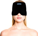 Migraine and Headache Relief Cap - Hot and Cold Therapy for Migraines, Headaches, Stress Relief and More - One Size Fits Most - Black