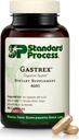 Proses Standar Gastrex - Tambahan untuk Dukungan Tract & GI - Berisi Niasin - Non-Dairy & Non-Soy - 90 Capsules (45 Servis)