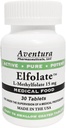 ELFOLATE ® 15mg L- Methylfolat Methyl FIease Methylfolate Medical Food Supplement Profesional Professional Energy Preactive Enable 30 tablet