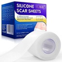Baru Transparent Scar Sheets (1.6 "x 120" Inch - 3M), Scar Tape, Scar Strips, Recontinue, Scar Removal Professional Section for C- Section, Pembedahan, Pembedahan, Keloid, Acne et, Scar Patch.