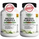 Nicoya PuraTea Max Green Tea Extract & Green Coffee Bean untuk Metabolism Dukungan, Natural Energy Boost, Antioksidants-Kaya Tambahan - 120 Kapsul