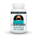 Sumber L- Tryptophan, untuk Mood, Relaxation, dan Sleep *, 500mg - 60 Kapsul