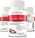 Holistic Health Labs Maximum Leptin Weight Management for Women, Extra Energy - MeraTrim, Karnipure dan Cesters Quadrangularis Natural Metabolisme Support dan Cramuring Management. 60 Veggie Capsules