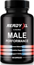 NutraRize Ready XL Pills for Men, Resmi ReadyXL Male Capsules, All- Natural Support for Overall Health and Performance, Premium Multivitamin Formula, Resmi Capsulas Review (60 Capsules)