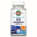 KAL Vitamin B12 Methylcobalamin 10000mcg, Healthy Energy, Metabolisme, Nerve & Red Blood Cell Support, * Quast Dissolve ActivMelt, Optimal Absorction, Natural Tangerine Flavor, 90 Servings, 90 Micro Tab
