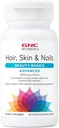 Rambut Lanjutan Wanita GNC, Skin & Nails Daily Multivitamin Blend for Women, Clinically Studied Beauty Support Biotin, Acid Hyaluronic, Collagen, Lutein, 60 Caplets