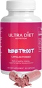Kapsul Beetroot Organik, 1300mg, Nitric Oxide, 100% Natural, Non-GMO, 60 Kapsul