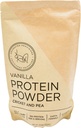 Vanilla Cricket dan Pea Protein Powder Blend, 16g Protein Lengkap, Lactoe- Free, Whey- Free