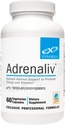 XYMOGEN Adrenaliv - Autenal Suplemen Dukungan untuk Prolect The Body 's Response to Stress, Prompres Energy and Stamina - Rhodiola Rosea, Eleuthero, Adrenal Complex, Licorice, Vitamin B6 (60 Capsules)