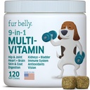 Anjing Multivitamin - Vitamin dan Suplemen Anjing - Enzymes Digetical & Progories - Propons for Dogs - for Skin and Coat Allergies - Imune System & Overall Health - 120 Soft Chew Dog Treats