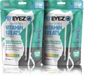 Pet Eyez-Dog Tear Sear Remover - Tear Seal Remover for Dogs - Dog Eye Care - Treats with Astaxanthin, Blueberry Fruit Powder, Lutein, Grain Free, All-Natural Protein (Lambs-2 Pack)